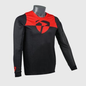 Equipación de motocross roja camiseta RXR Protect